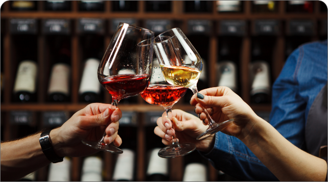 image verres de vins