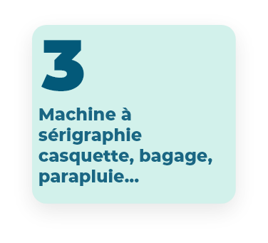 3 machine a sérigraphie