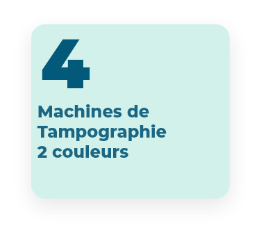 4 machines de tampographie