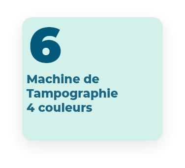 6 machine de tampographie 4 couleurs