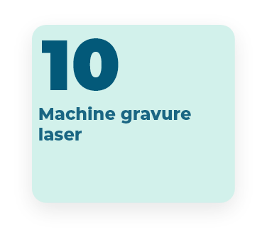 10 machine gravure laser
