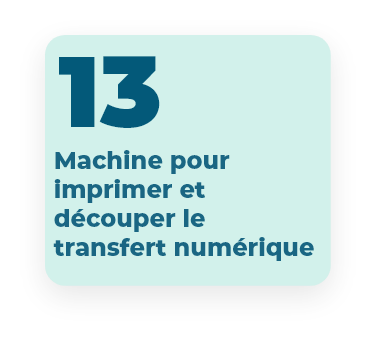 13 machine pour imprimer et decouper transfert numerique